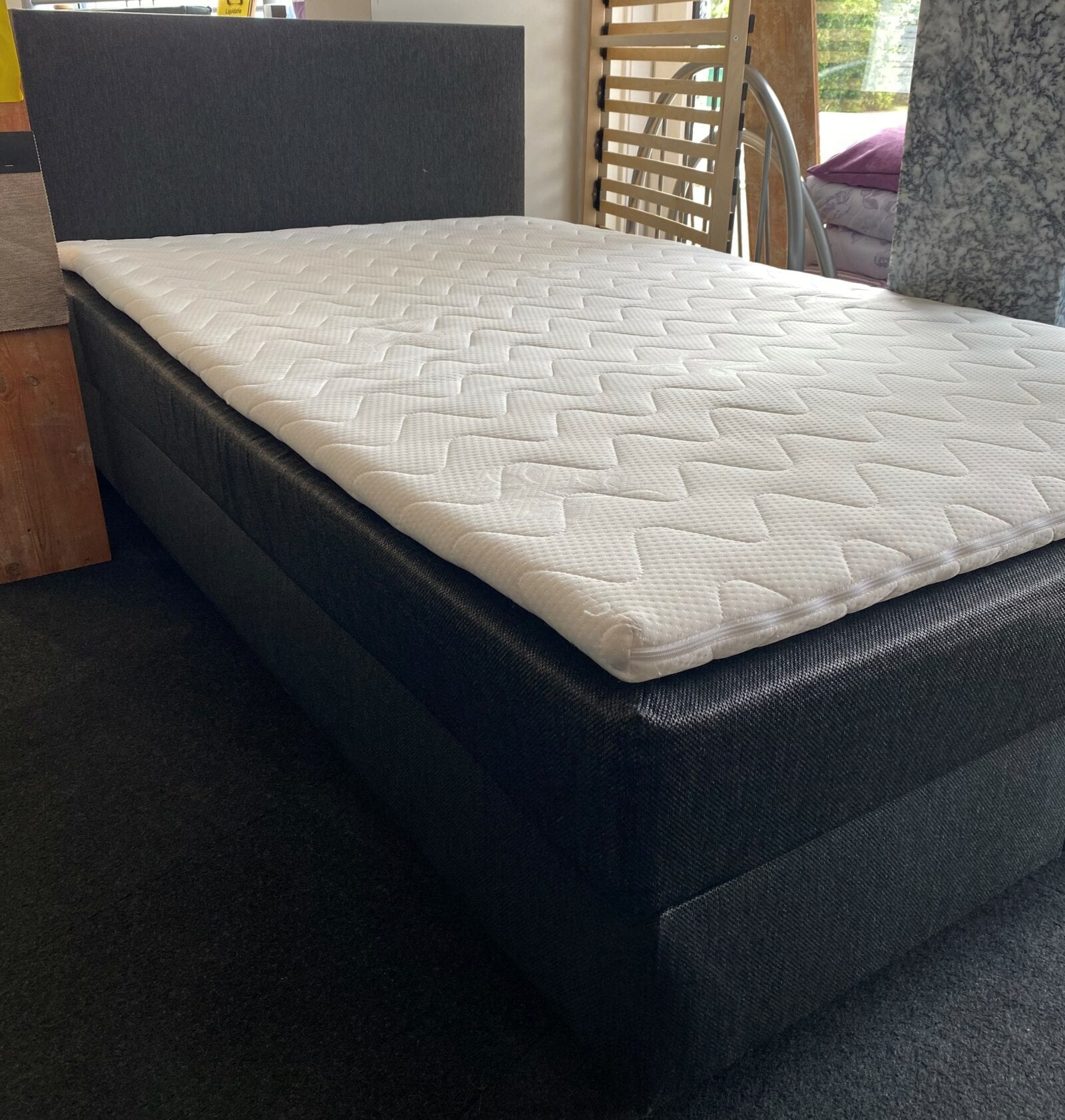 Boxspring - Brussel - 120x200 Antraciet